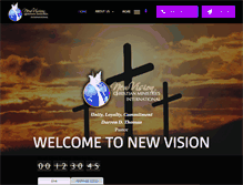 Tablet Screenshot of mynewvision.org